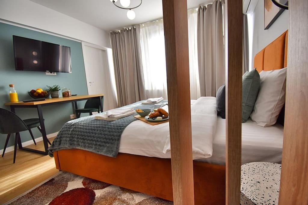 Mysa Modern Studio * Near Cismigiu Park * Netflix Bukares Bagian luar foto