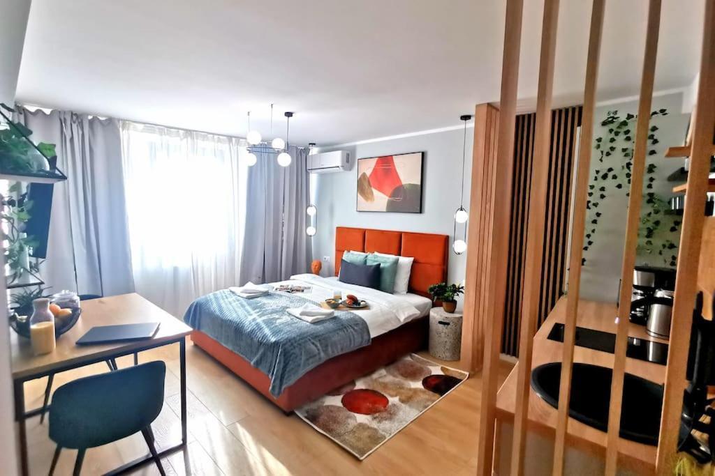 Mysa Modern Studio * Near Cismigiu Park * Netflix Bukares Bagian luar foto