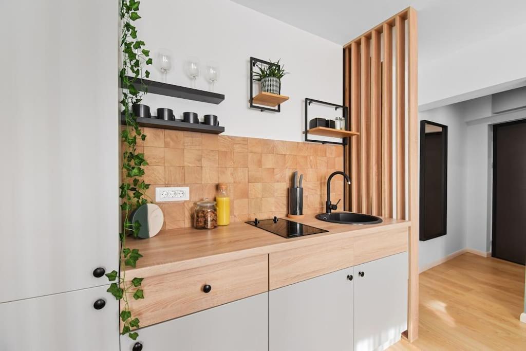 Mysa Modern Studio * Near Cismigiu Park * Netflix Bukares Bagian luar foto