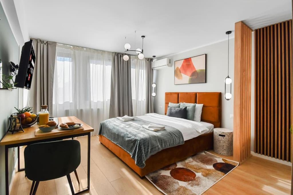 Mysa Modern Studio * Near Cismigiu Park * Netflix Bukares Bagian luar foto